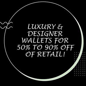 Luxury and Designer Wallets